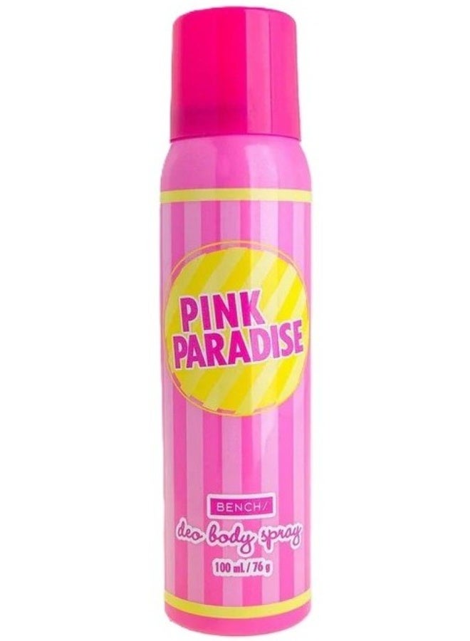 بينش مجموعة من 3 منتجات من بنش (بخاخ الجسم بنش وايرد للرجال، 100 مل، بخاخ الجسم B2O 100 مل بالإضافة إلى بخاخ الجسم بينك بارادايس دي أو 100 مل) - Image 4